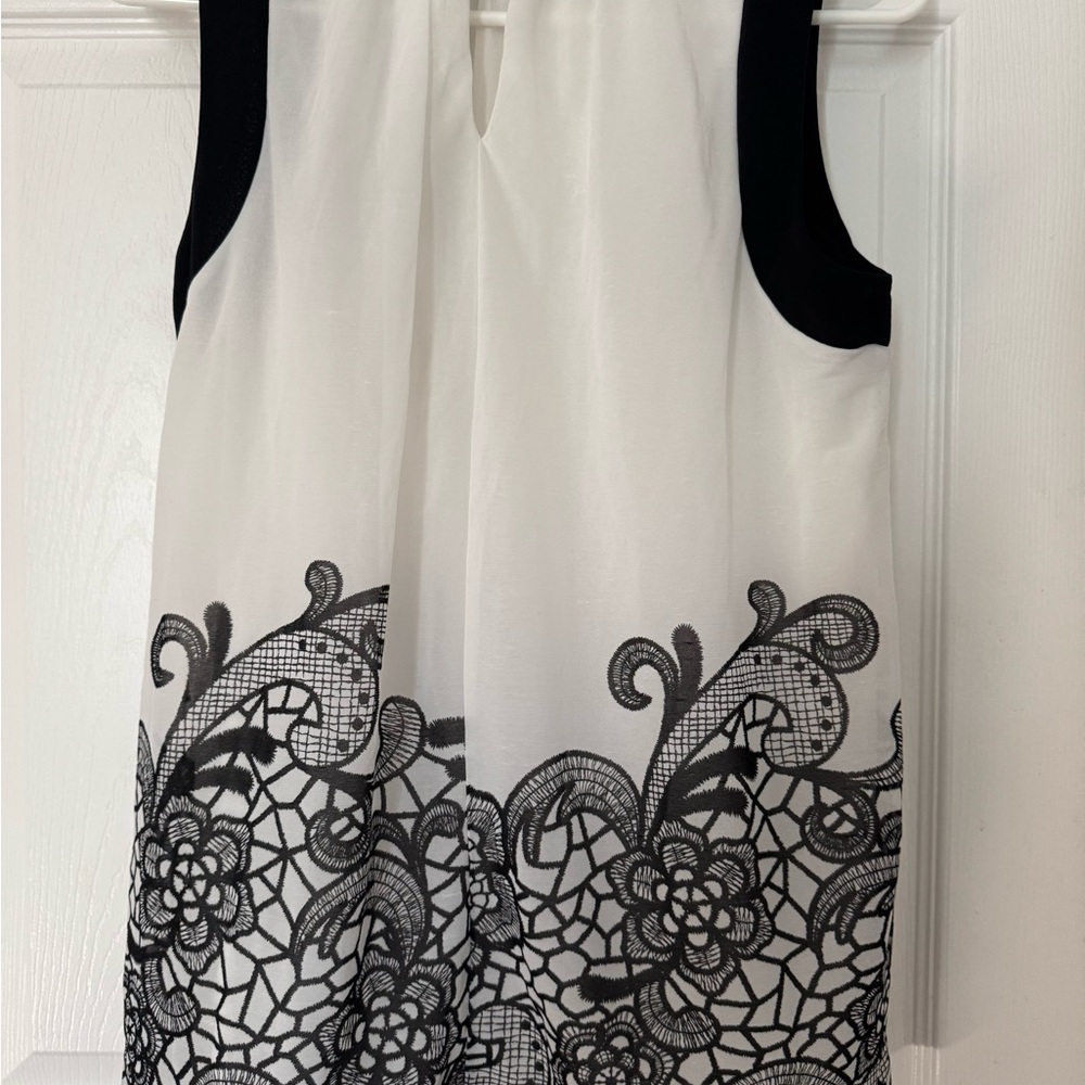 Worthington Black and White Blouse - Picture 3 of 3